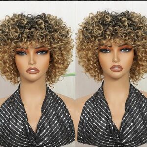 Cream and Black Hair Extensions for a Natural Look